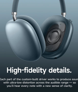 W65 New Bluetooth 5.4 Headphone over Ear Big Earphones Hifi Audio Music Sport Gaming Headsets for Iphone Android with Mic